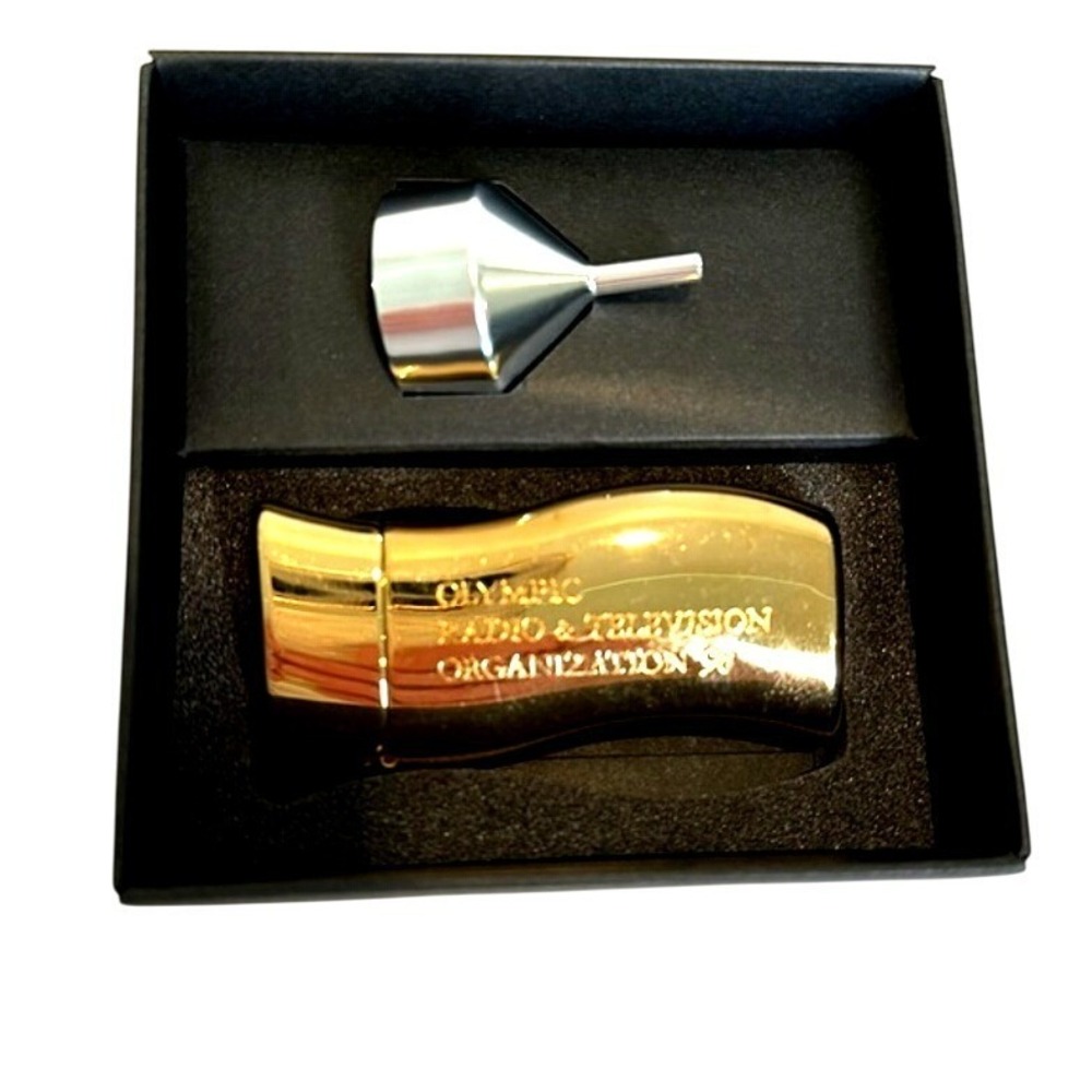 1998 Nagano Japan Olympics Refillable Perfume Spray Bottle NEW IN BOX‎ Vintage